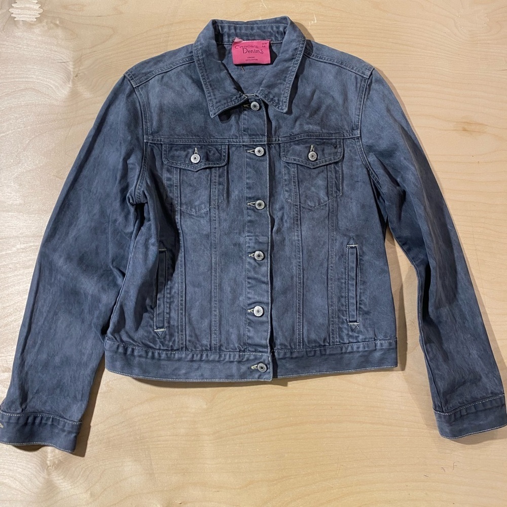Carol’s Denims Denim Jacket in Washed Blue Medium (PX)